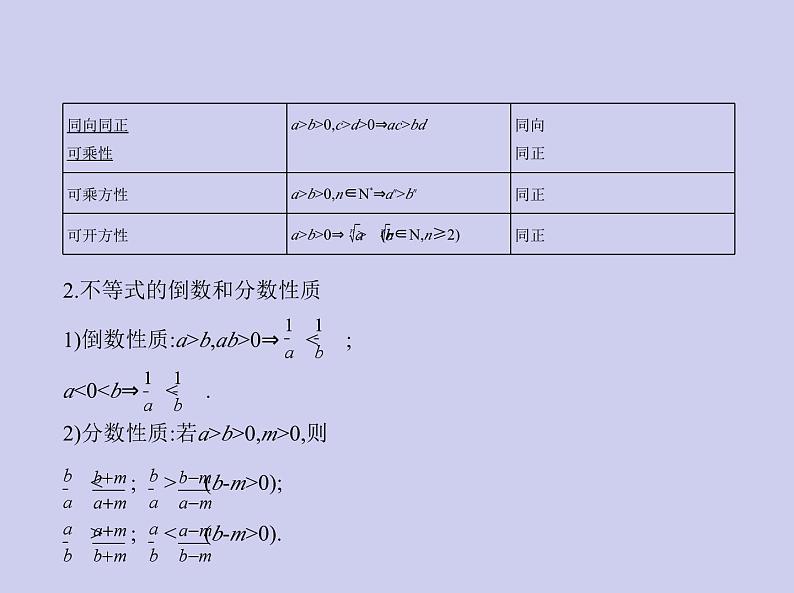 新高考数学二轮复习课件专题二2.1 不等式及其解法(含解析)第3页