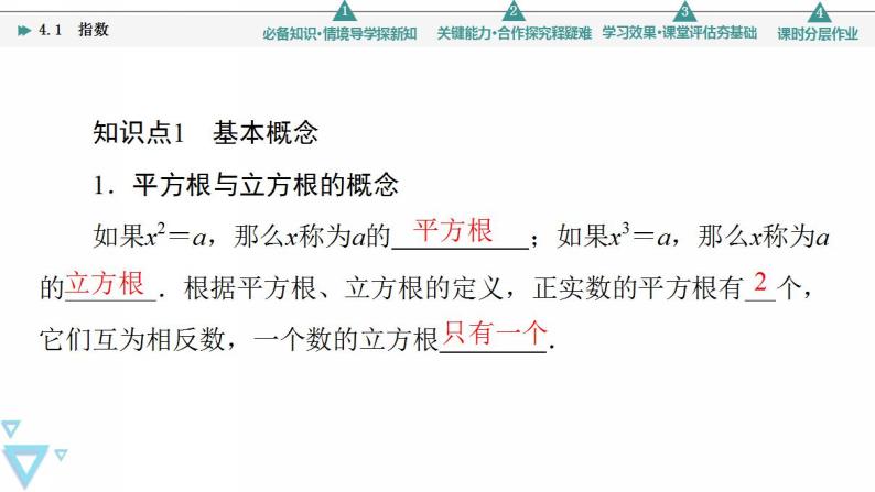 新教材数学苏教版必修第一册第4章 4.1　指数 课件05