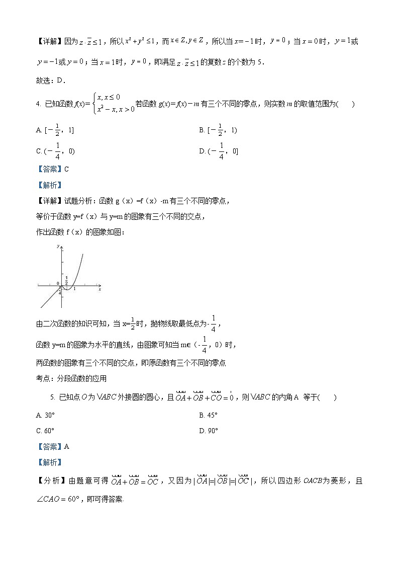 山西省运城市景胜学校(东校区)2023-2024学年高三上学期10月月考(A)卷数学试题+Word版含解析02