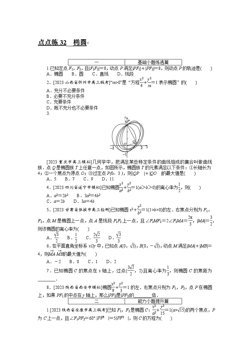 2024年高考数学第一轮复习全程考评特训点点练 32第1页