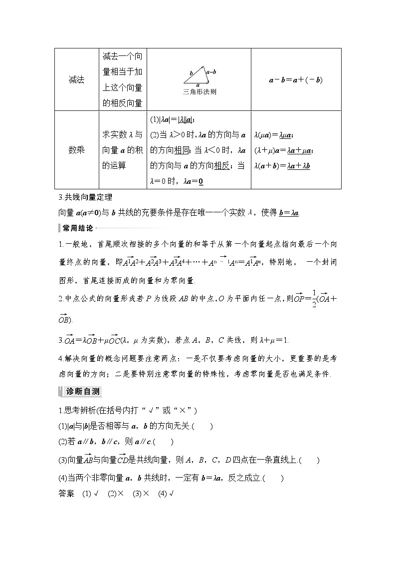 2024年数学高考大一轮复习第五章 平面向量与复数 试卷02