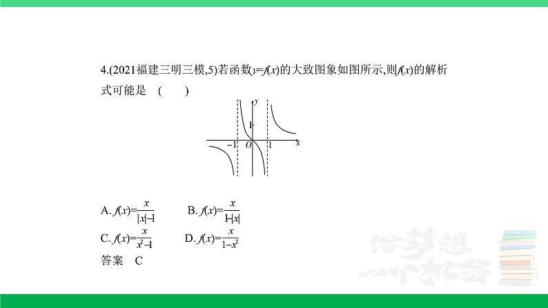 1_3.4 函数的图象(分层集训)第4页