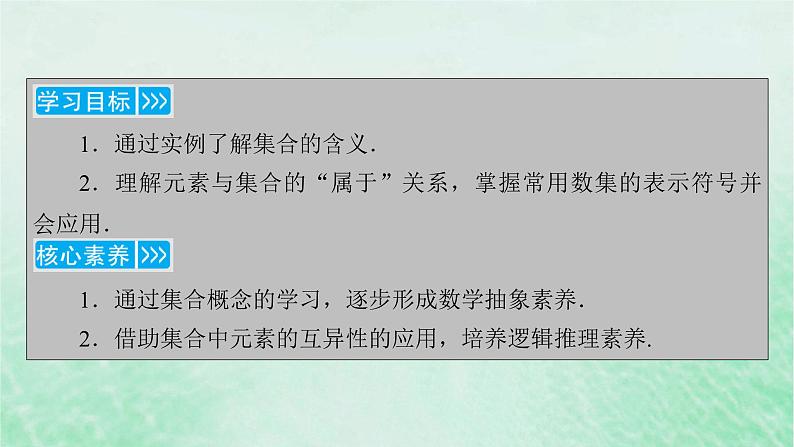 新教材适用2023_2024学年高中数学第1章集合与常用逻辑用语1.1集合的概念第1课时集合的含义课件新人教A版必修第一册第4页