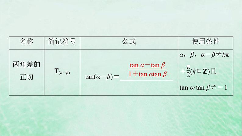 新教材适用2023_2024学年高中数学第5章三角函数5.5三角恒等变换5.5.1两角和与差的正弦余弦和正切公式第3课时两角和与差的正切公式课件新人教A版必修第一册第7页