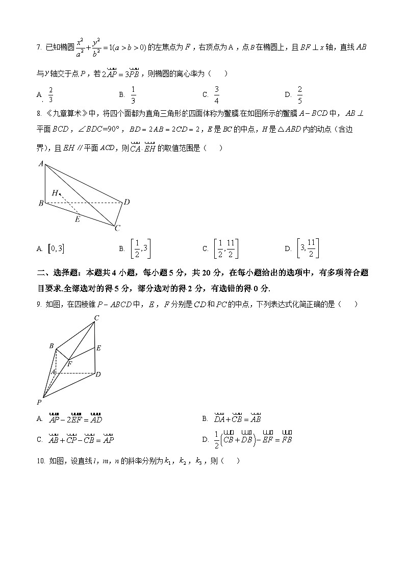 【期中真题】贵州省2022-2023学年高二上学期期中联合考试数学试题.zip02