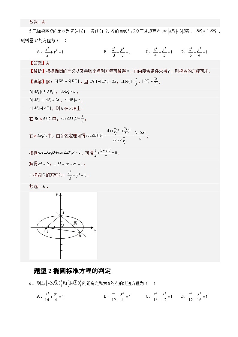 3.1.1椭圆及其标准方程(课件+教案+导学案+练习)-高二数学同步备课系列(人教A版2019选择性必修第一册)03