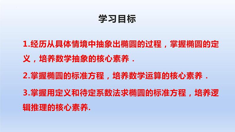 3.1.1椭圆及其标准方程(课件+教案+导学案+练习)-高二数学同步备课系列(人教A版2019选择性必修第一册)02