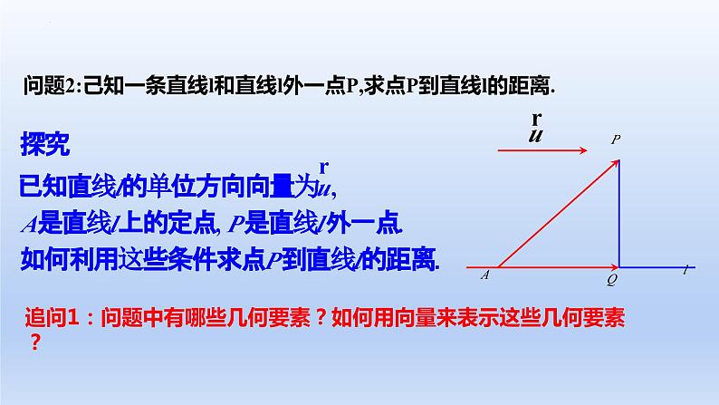 1.4.2用空间向量研究距离、夹角问题(第1课时)(教学课件)-高二数学同步备课系列(人教A版2019选择性必修第一册)第5页