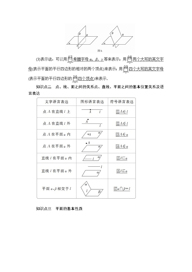 高中数学必修第二册《8.4 空间点、直线、平面之间的位置关系》导学案-统编人教A版第2页