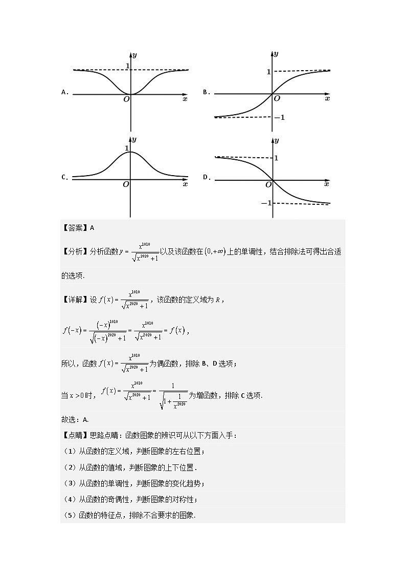 压轴题型01 函数的性质-2024年高考数学二轮冲刺之压轴题专项训练(新高考专用)03