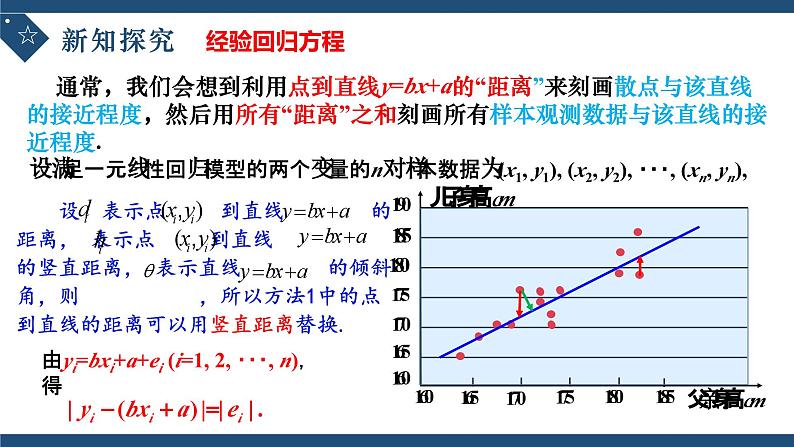8.2.2一元线性回归模型参数的最小二乘估计(第一课时)-高中数学人教A版(2019)选择性必修第三册课件PPT07