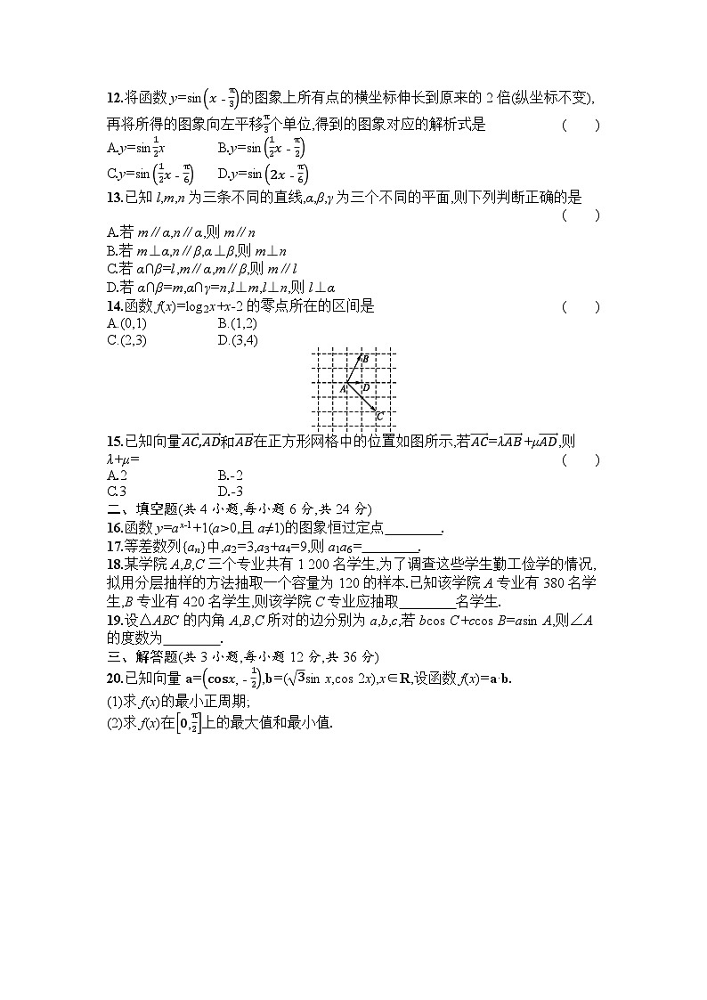 2021年广东省普通高中学业水平考试数学模拟测试题(五) 解析版第2页