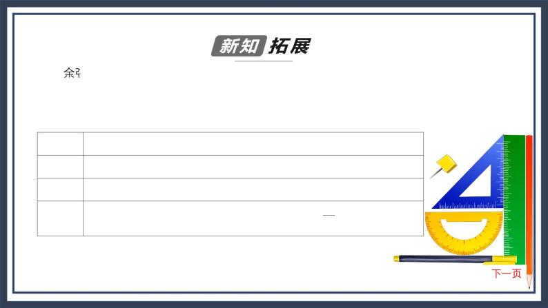 人教B版高中数学必修三7．3.3　余弦函数的性质与图像 课件+同步分层练习（含答案）06