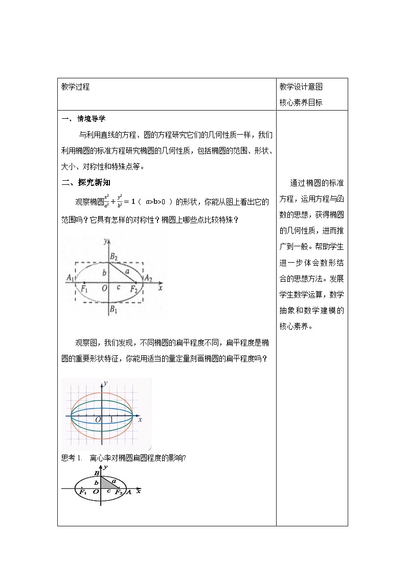 新课程人教A版高中数学优质教案及教学设计--选择性必修102