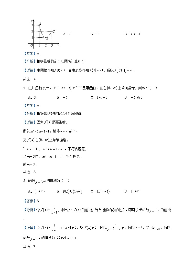 2023-2024学年山东省滨州市惠民县高一上学期期中数学试题含答案第2页