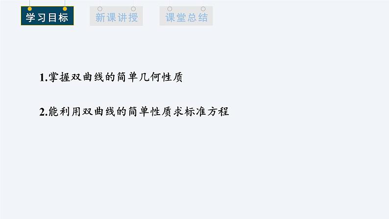 3.2.2 双曲线的简单几何性质 第1课时 课件高二数学人教A版(2019)选择性必修1第3页