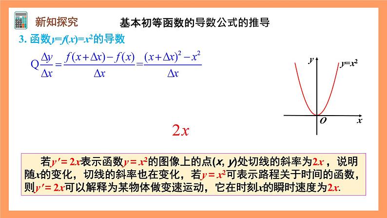 人教A版(2019)高中数学选修二 5.2.1《基本初等函数的导数》第一课时 课件08