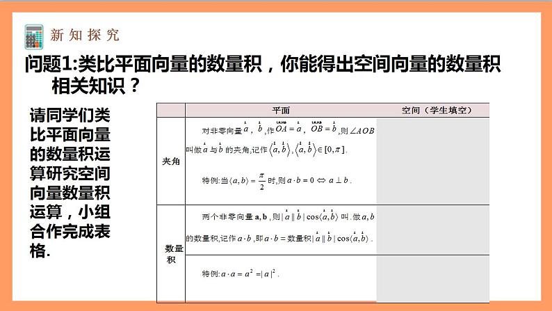 1.1.2《空间向量的数量积 》课件+教案+分层练习+导学案(含答案解析)-人教版高中数学选修一04