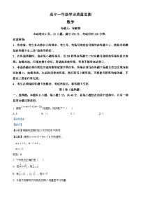 河南省濮阳市2022-2023学年高一下学期期末数学试题（Word版附解析）