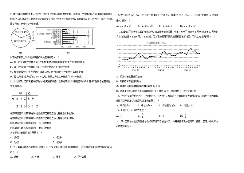 第九章统计单元练习02