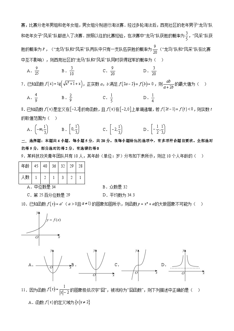 【开学摸底考】高一数学 02（北师大版2019必修第一册全册）-2023-2024学年高一数学下学期开学摸底考试卷.zip02