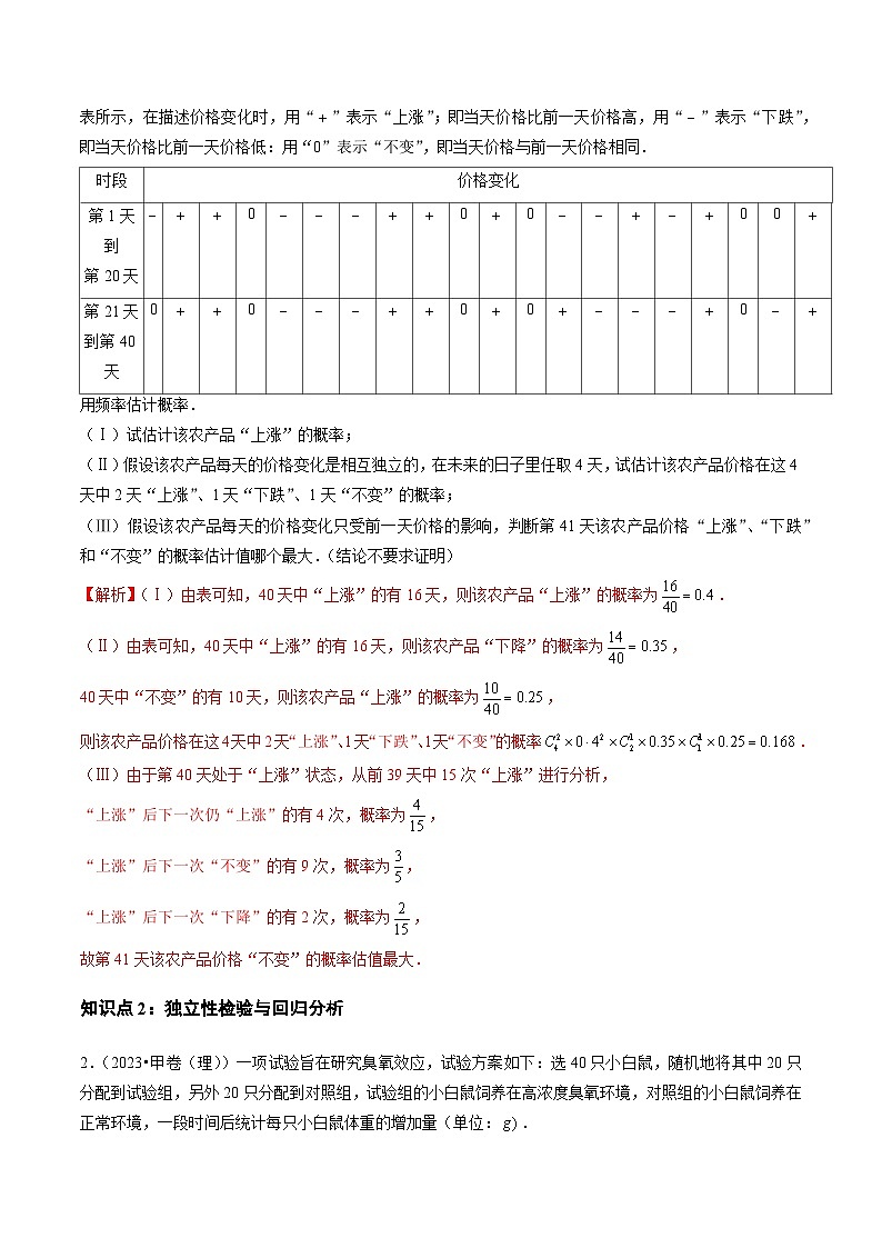 专题15 概率与统计(解答题)(理)(全国通用)(解析版)第2页