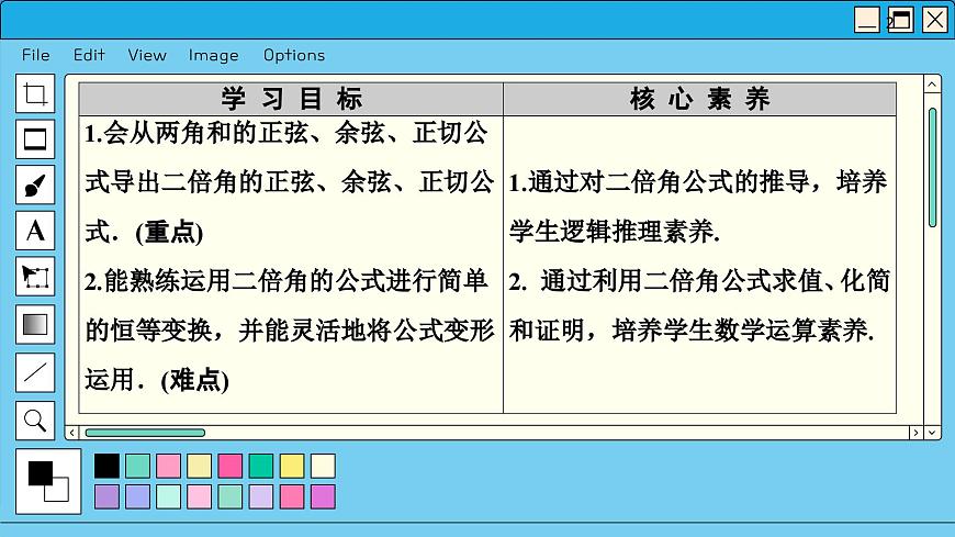 蘇教版高中數(shù)學(xué)必修第二冊 10.2　二倍角的三角函數(shù) PPT課件第2頁