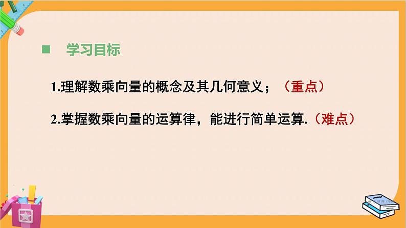 北师大版高中数学必修第二册 第2章 3.1 向量的数乘运算 PPT课件第3页