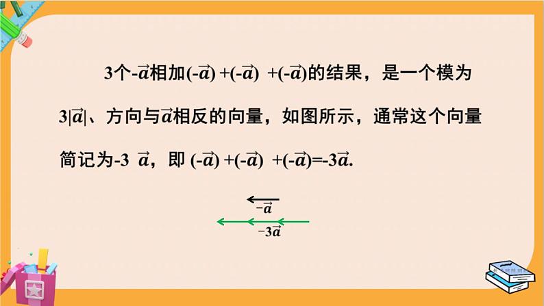北师大版高中数学必修第二册 第2章 3.1 向量的数乘运算 PPT课件第8页