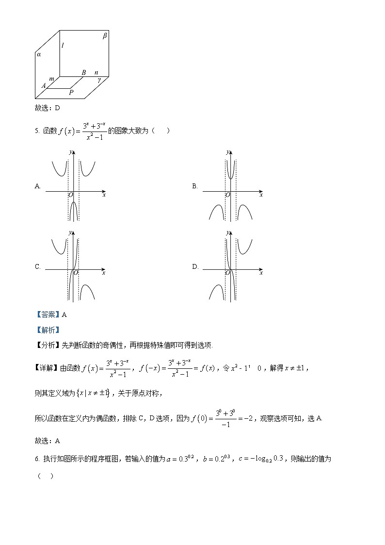 四川省雅安市雅安中学等校联考2024届高三下学期开学考试数学(理)试题 Word版含解析第3页