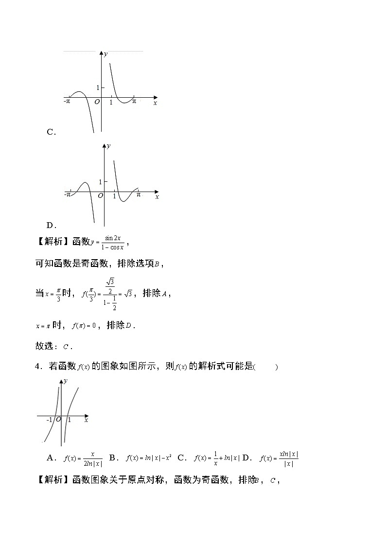 2024年高考数学第二轮专题复习专题2:函数的图象17页第3页