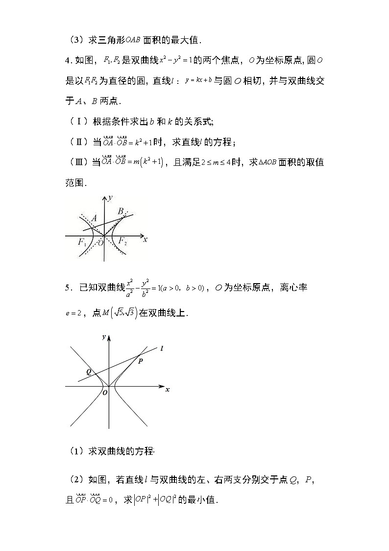 2024年高考数学第二轮专题复习圆锥曲线 专题20:双曲线的范围问题22页第2页
