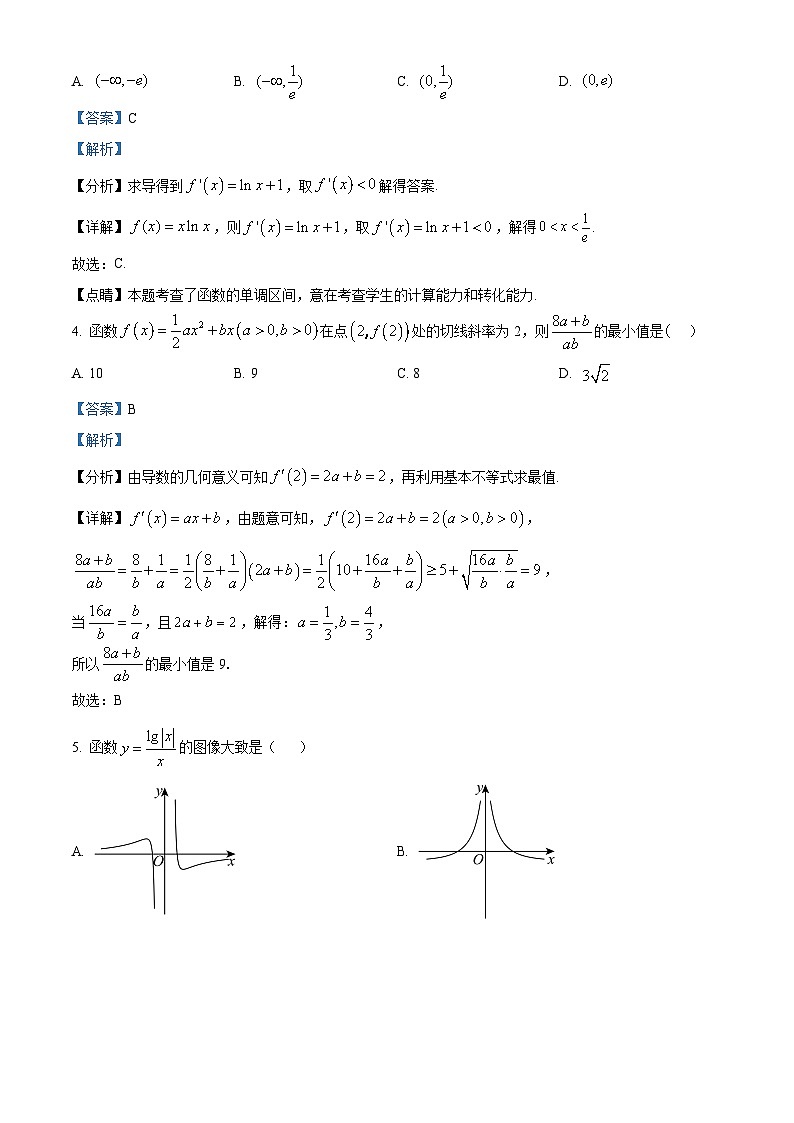 四川省遂寧市射洪中學(xué)2023-2024學(xué)年高二下學(xué)期第一學(xué)月考試（3月）數(shù)學(xué)試題 Word版含解析第2頁