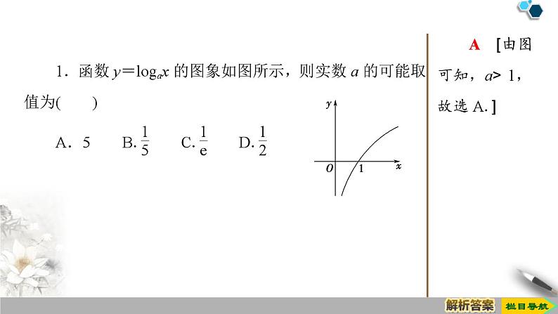 4.4 第1课时 对数函数的概念、图象及性质-新人教版高中数学必修第一册全套课件08
