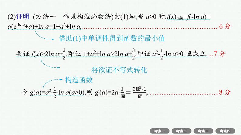 解答题专项❶ 第2课时 利用导数证明不等式第5页