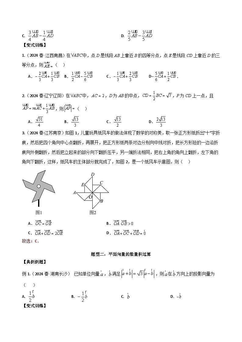 专题六:平面向量第2页