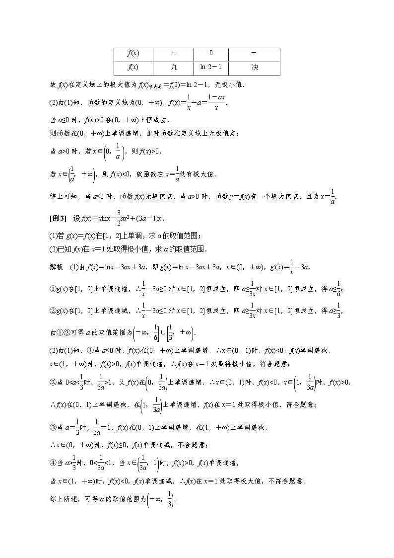专题10 含参函数的极值、最值讨论(解析版)第2页
