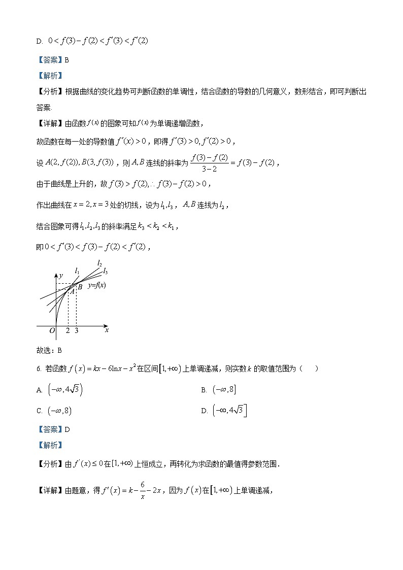 湖北省鄂東學校2023-2024學年高二下學期3月聯(lián)考數(shù)學試題 Word版含解析第3頁