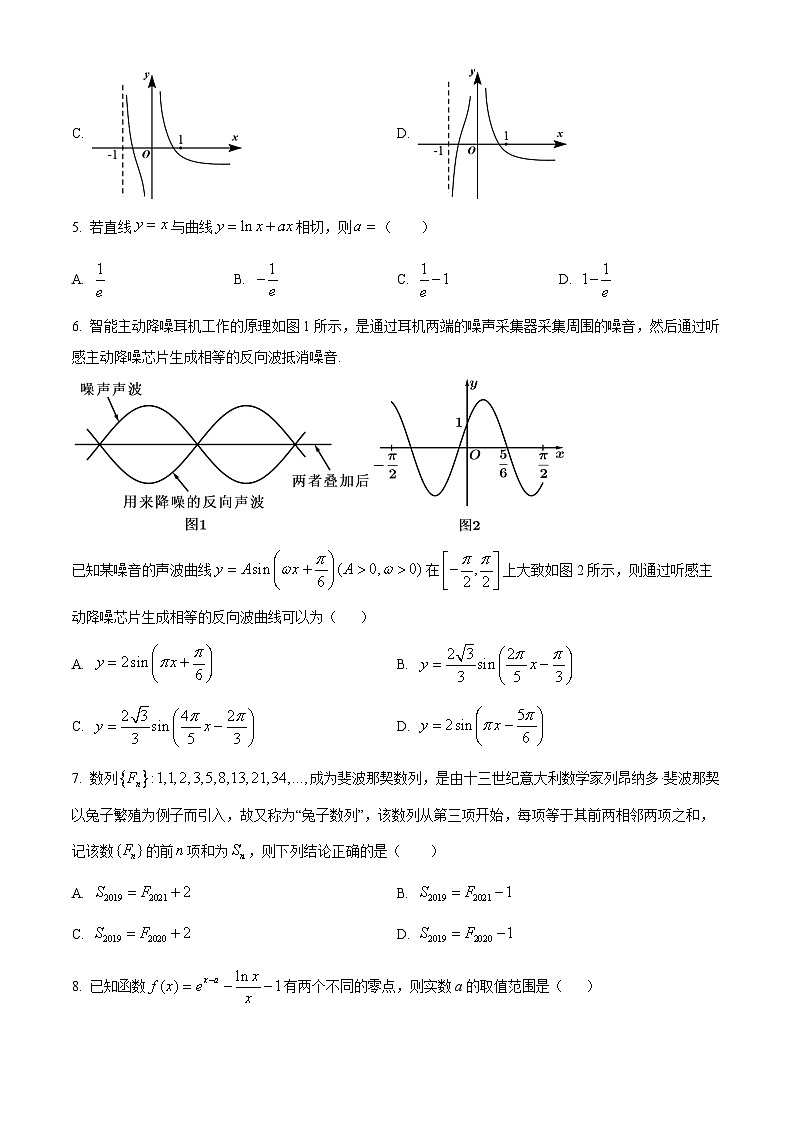 云南省昆明市第八中学2023-2024学年特色高二下学期月考一数学试卷(原卷版+解析版)02