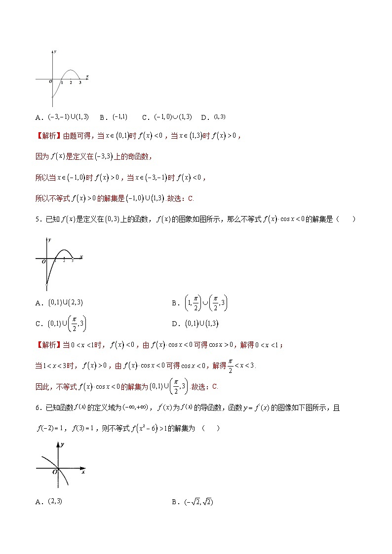 新高考数学之函数专项重点突破 专题17 函数背景下的不等式问题03