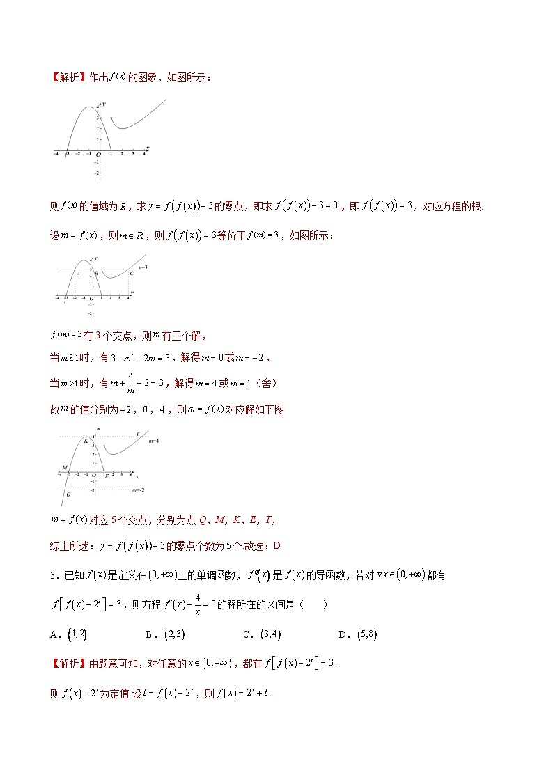 专题20 函数嵌套问题(解析版)第2页