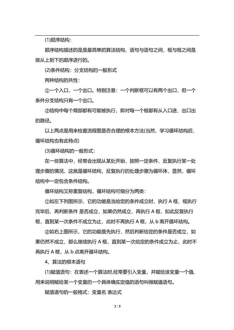 高二上册数学选修一期中考试知识点总结第2页