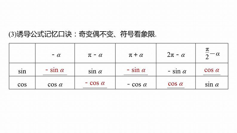 高考数学考前回顾复习《三角函数与解三角形》课件08