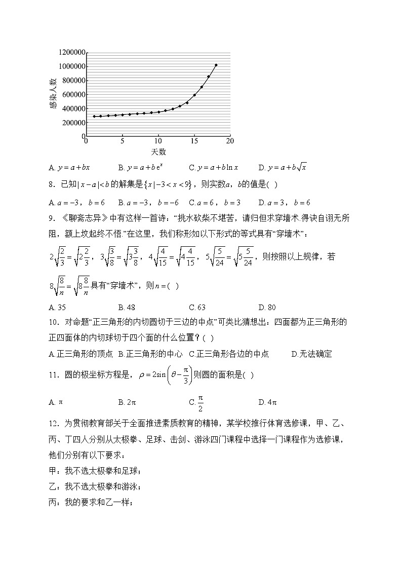 西安市高陵区第一中学2022-2023学年高二下学期期中质量检测数学(文)试卷(含答案)第2页
