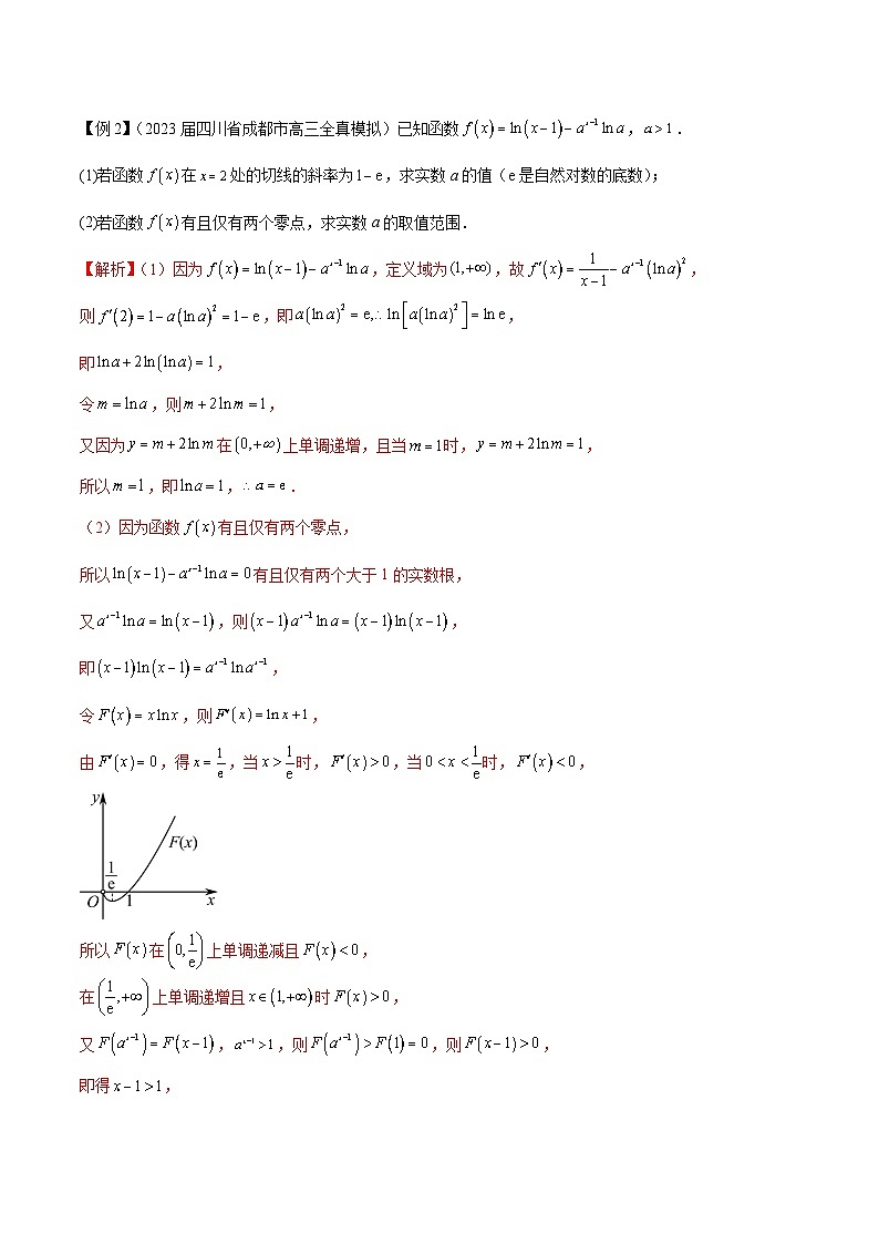 【专题复习】高考数学 专题2 函数的零点个数问题、隐零点及零点赋值问题.zip03