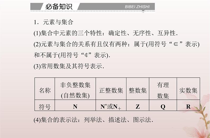 2024届高考数学学业水平测试复习专题一第1讲集合及其运算课件02