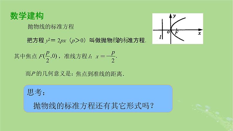 高中数学3.3.1抛物线的标准方程课件2023-2024学年苏教版选择性必修第一册第6页