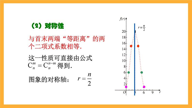 北师大版数学高二选择性必修第一册 5.4.2 二项式系数的性质 课件08