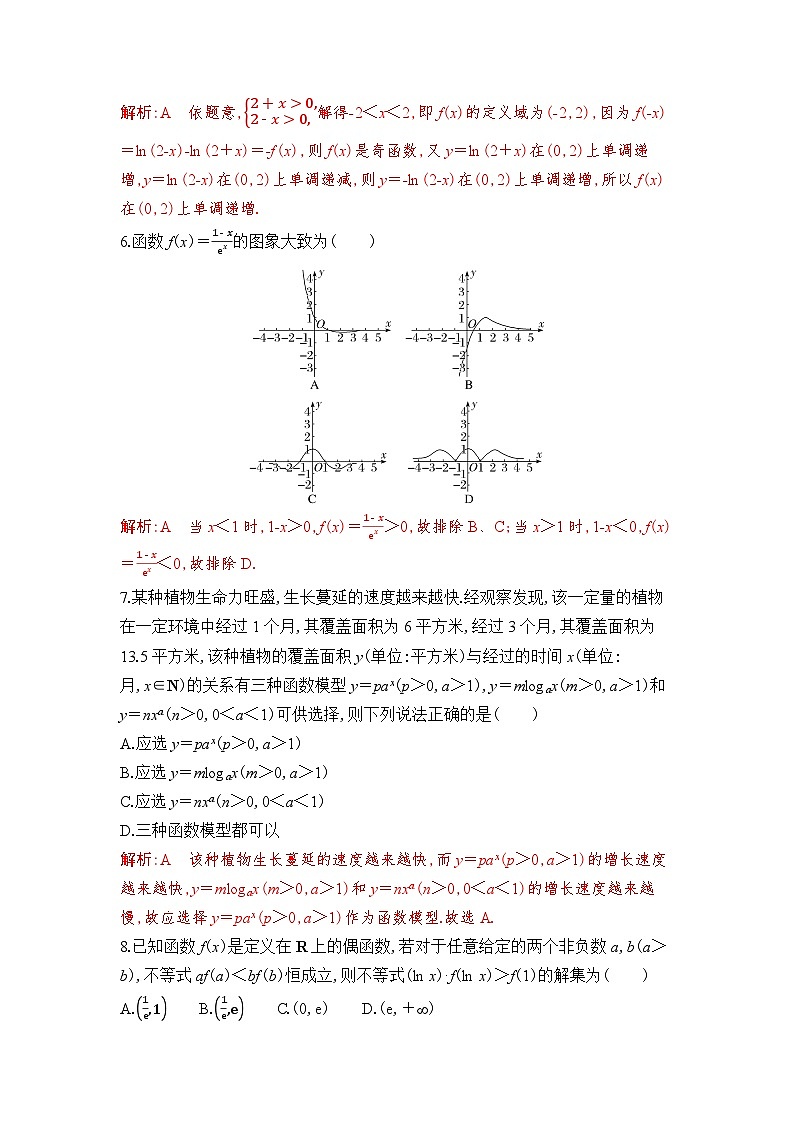 新人教A版 高中数学必修第一册 《第四章章末复习与总结》专题练习(附答案)02