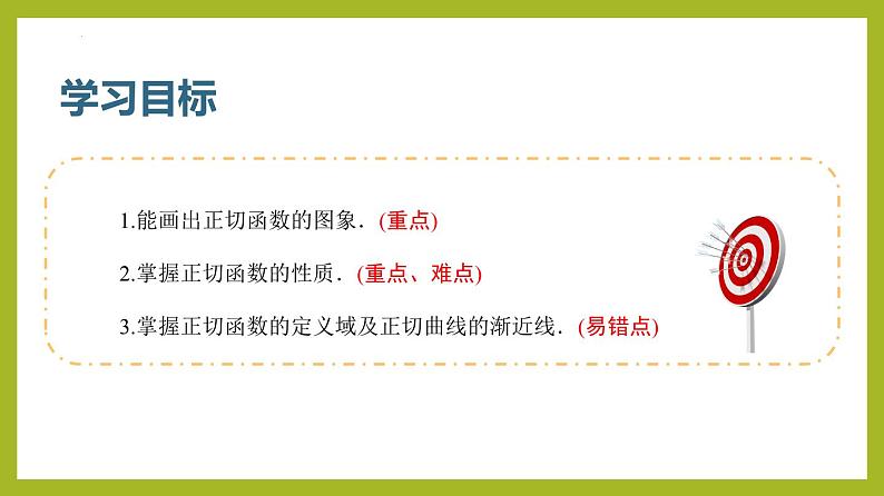 5.4.3 正切函数的性质与图象PPT+分层作业+答案解析03